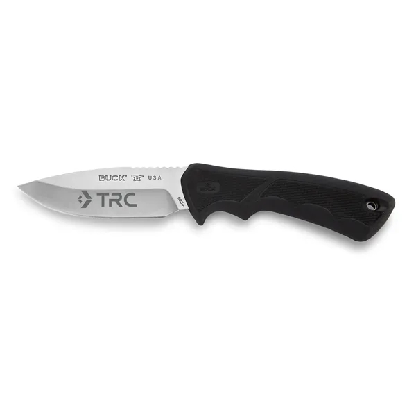 Fixed-blade hunting knife has a large, hand-sharpened clip blade at 6"... from ASI 46170 Compass Industries Inc