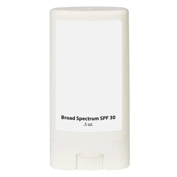 SPF 30 Sun & Fun Sunstick.  Broad Spectrum Formula Protects... from ASI 61125 Hit Promotional Products / Hit®
