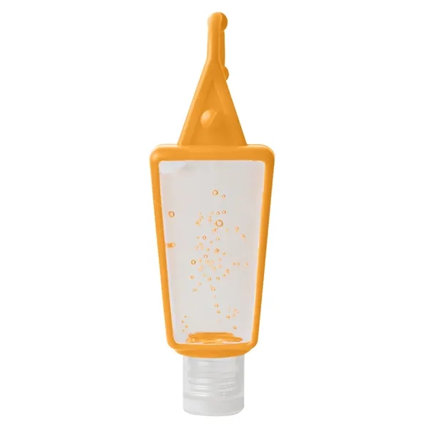1 oz. Hand Sanitizer in Silicone Holder.  Lightly Scented. ... from ASI 61125 Hit Promotional Products / Hit®