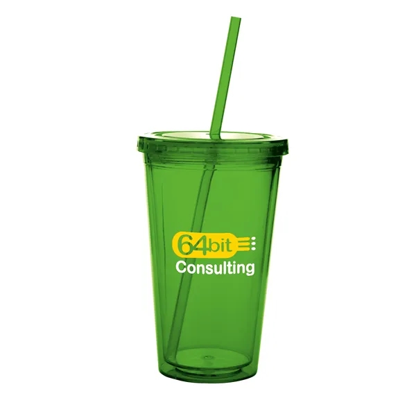 Double Wall Acrylic Tumbler - 18 oz.... from ASI 40480 Koozie Group / Norwood