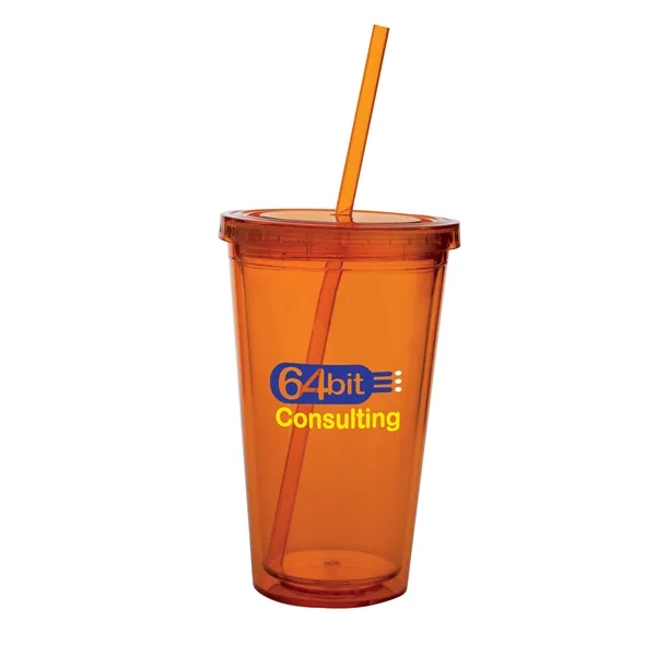 Double Wall Acrylic Tumbler - 18 oz.... from ASI 40480 Koozie Group / Norwood
