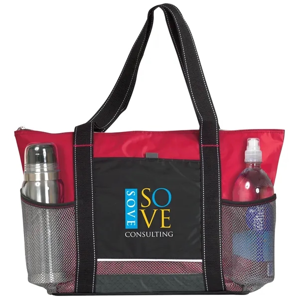 Icy Bright Cooler Tote... from ASI 40480 Koozie Group / Norwood