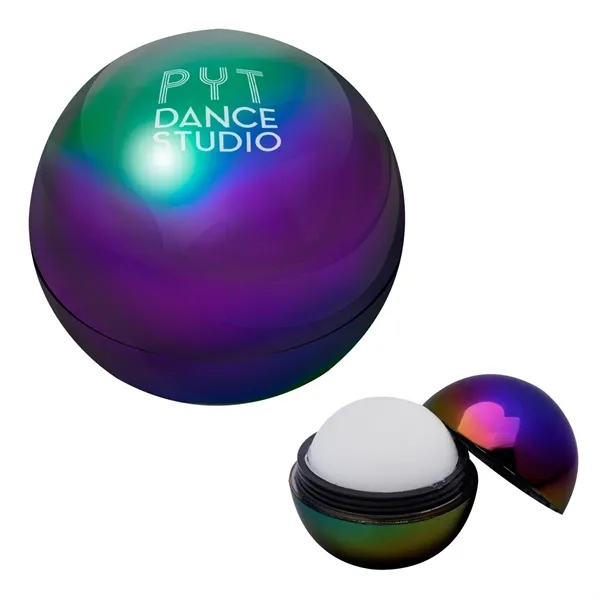 Metallic rainbow lip moisturizer ball with vanilla flavor for protecting dry... from ASI 61125 Hit Promotional Products / Hit®