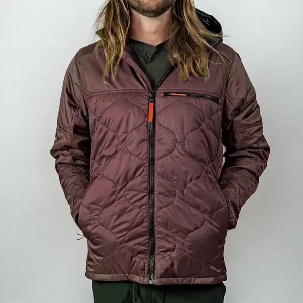 Insulated jacket with quilted design, adjustable hood and waist hem.... from ASI 61125 Hit Promotional Products / Hit®