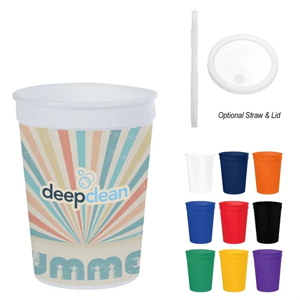 12-ounce stadium cup made with up to 25% post-industrial polypropylene material.... from ASI 61125 Hit Promotional Products / Hit®