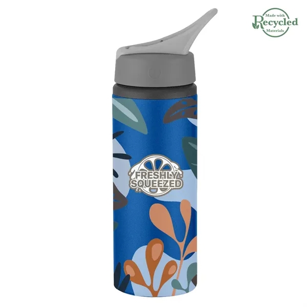 Aluminum 25-ounce bike bottle with screw-on lid and integrated handle.... from ASI 61125 Hit Promotional Products / Hit®