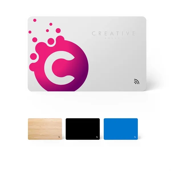 2.1" x 4.6" PVC full color business card with Near Field... from ASI 61125 Hit Promotional Products / Hit®
