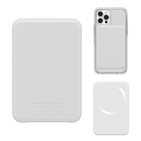OtterBox 3000mAh wireless plastic powerbank with USB port, MagSafe technology and... from ASI 61125 Hit Promotional Products / Hit®