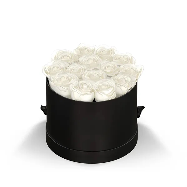 Arrangement of 13-15 exquisite roses in a box vase.... from ASI 61125 Hit Promotional Products / Hit®