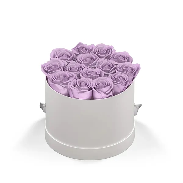 Arrangement of 13-15 exquisite roses in a box vase.... from ASI 61125 Hit Promotional Products / Hit®