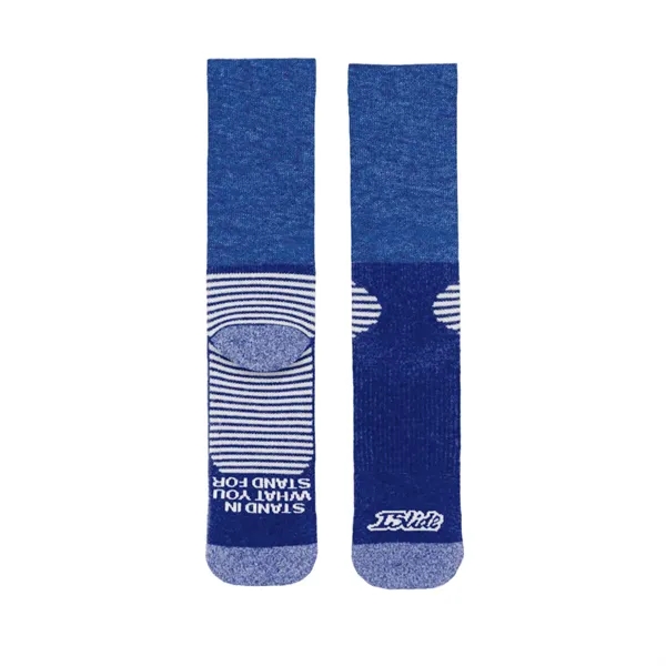 Socks with moisture wicking and antimicrobial properies.... from ASI 61125 Hit Promotional Products / Hit®