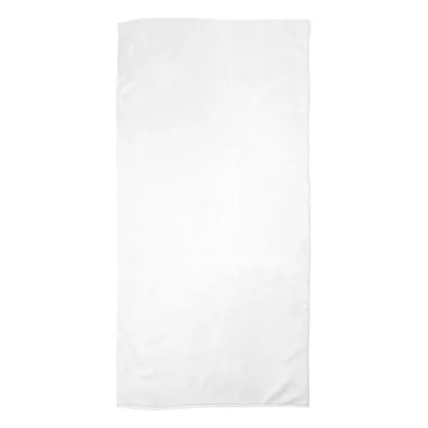 30" x 60" super-plush beach towel with edge-to-edge, full-color printing.... from ASI 61125 Hit Promotional Products / Hit®