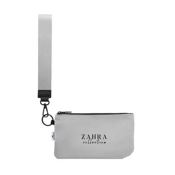 rPET wristlet pouch with zippered main compartment and O-ring attachment.... from ASI 61125 Hit Promotional Products / Hit®