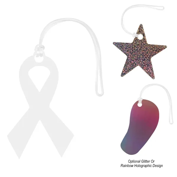 9" acrylic bag tag in custom shapes.... from ASI 61125 Hit Promotional Products / Hit®