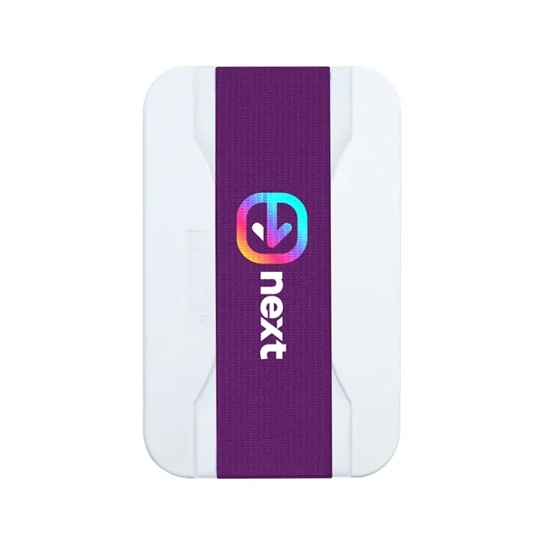 Phone stand with magnets and flip-out kickstand.... from ASI 61125 Hit Promotional Products / Hit®