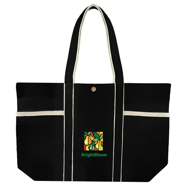 5" x 15" x 13" recycled cotton canvas tote bag.... from ASI 61125 Hit Promotional Products / Hit®