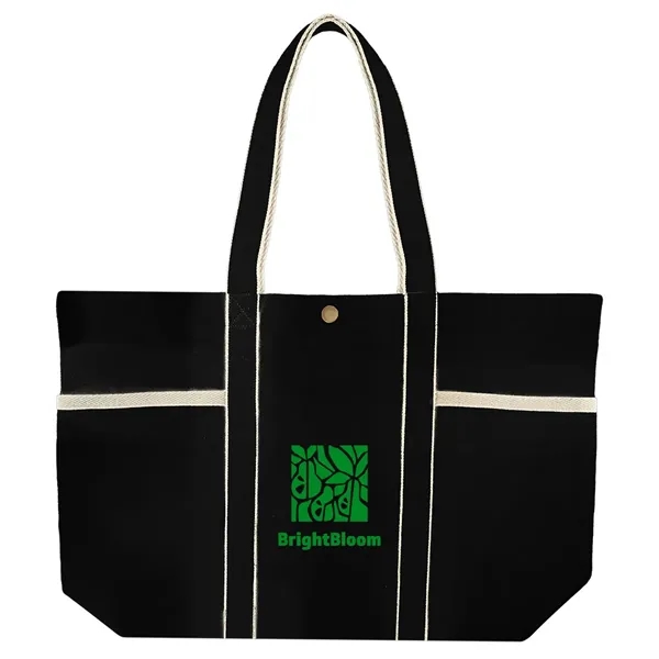 5" x 15" x 13" recycled cotton canvas tote bag.... from ASI 61125 Hit Promotional Products / Hit®