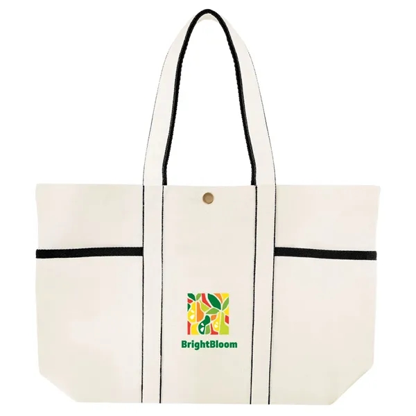 5" x 15" x 13" recycled cotton canvas tote bag.... from ASI 61125 Hit Promotional Products / Hit®