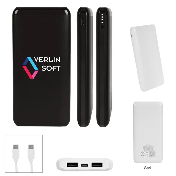 10,000mAh multi-port power bank.... from ASI 61125 Hit Promotional Products / Hit®