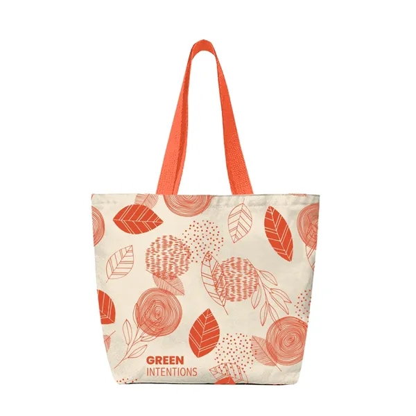 4" x 15" x 18" recycled canvas tote bag with 24"... from ASI 61125 Hit Promotional Products / Hit®