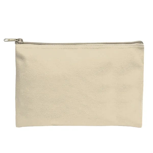 14 oz. recycled cotton canvas zippered pouch.... from ASI 61125 Hit Promotional Products / Hit®