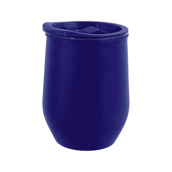 12 oz. recycled acrylic wine tumbler with thumb-slide lid.... from ASI 61125 Hit Promotional Products / Hit®