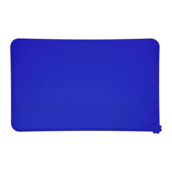 11.75" x 15.75" silicone pet food place mat with roll-up, anti-slip... from ASI 61125 Hit Promotional Products / Hit®
