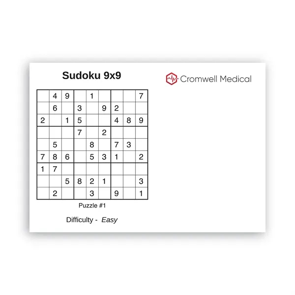 Post-it Custom Printed Coloring Pad - 25 Sheets... from ASI 61125 Hit Promotional Products / Hit®