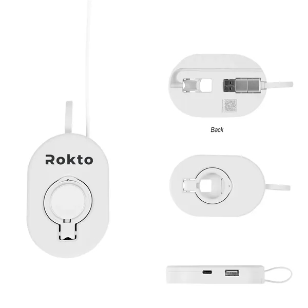 Charging hub with wireless watch dock.... from ASI 61125 Hit Promotional Products / Hit®