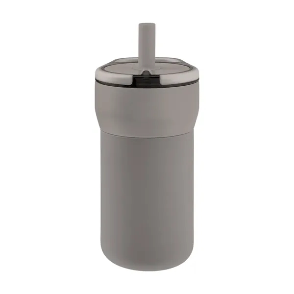 12 oz. insulated stainless steel tumbler with lid and straw.... from ASI 61125 Hit Promotional Products / Hit®