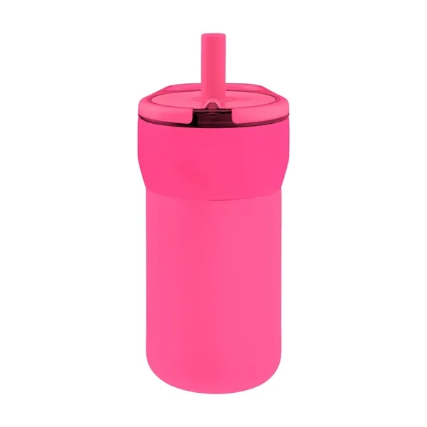 12 oz. insulated stainless steel tumbler with lid and straw.... from ASI 61125 Hit Promotional Products / Hit®