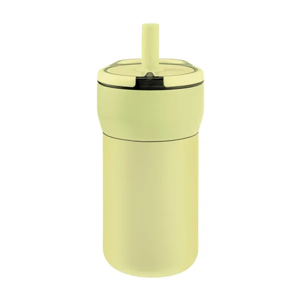 12 oz. insulated stainless steel tumbler with lid and straw.... from ASI 61125 Hit Promotional Products / Hit®