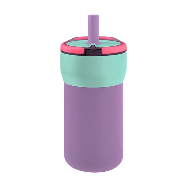 12 oz. insulated stainless steel tumbler with lid and straw.... from ASI 61125 Hit Promotional Products / Hit®