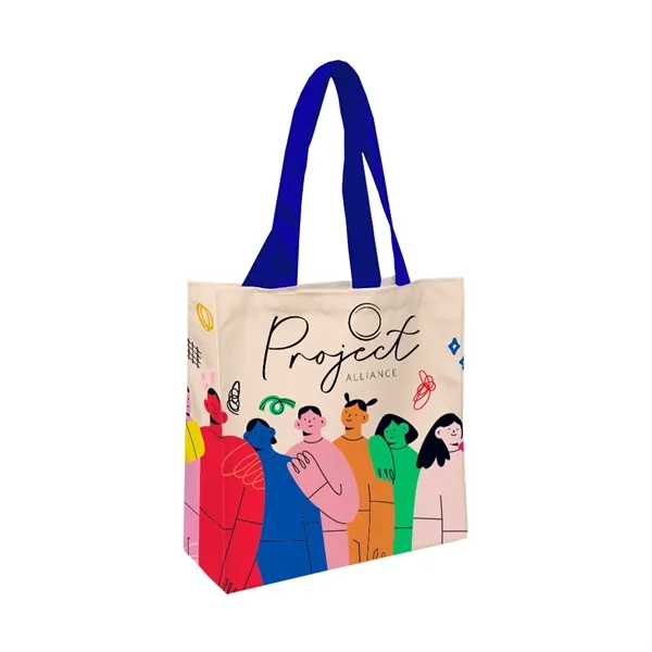 12" x 16" canvas tote bag with open main compartment and... from ASI 61125 Hit Promotional Products / Hit®