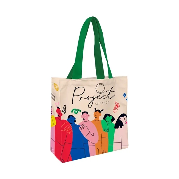 12" x 16" canvas tote bag with open main compartment and... from ASI 61125 Hit Promotional Products / Hit®