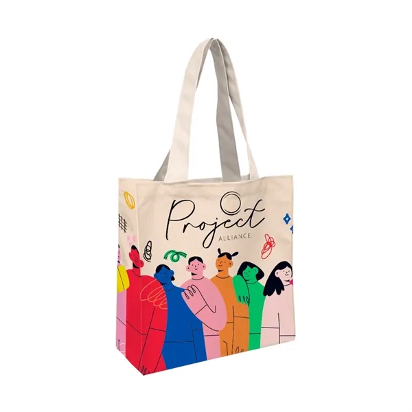 12" x 16" canvas tote bag with open main compartment and... from ASI 61125 Hit Promotional Products / Hit®