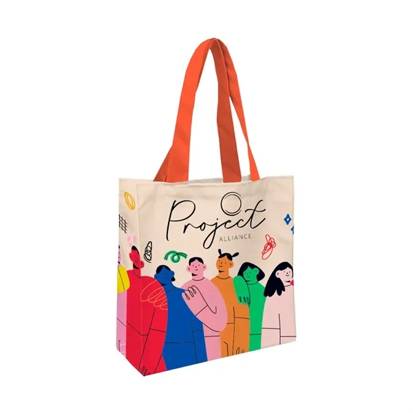 12" x 16" canvas tote bag with open main compartment and... from ASI 61125 Hit Promotional Products / Hit®