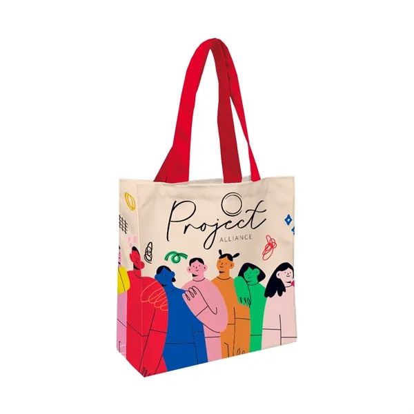 12" x 16" canvas tote bag with open main compartment and... from ASI 61125 Hit Promotional Products / Hit®