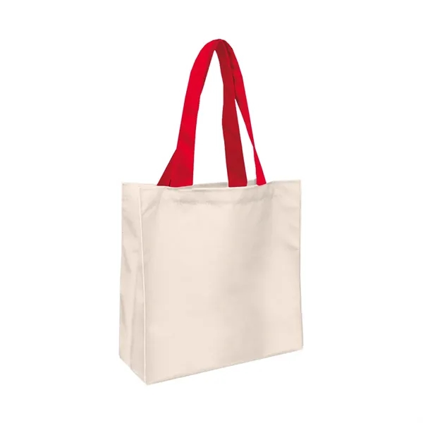 12" x 16" canvas tote bag with open main compartment and... from ASI 61125 Hit Promotional Products / Hit®