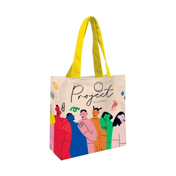 12" x 16" canvas tote bag with open main compartment and... from ASI 61125 Hit Promotional Products / Hit®