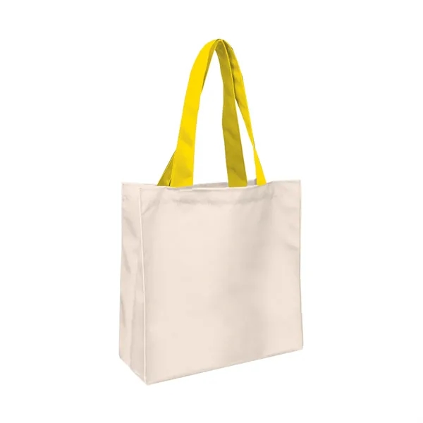 12" x 16" canvas tote bag with open main compartment and... from ASI 61125 Hit Promotional Products / Hit®
