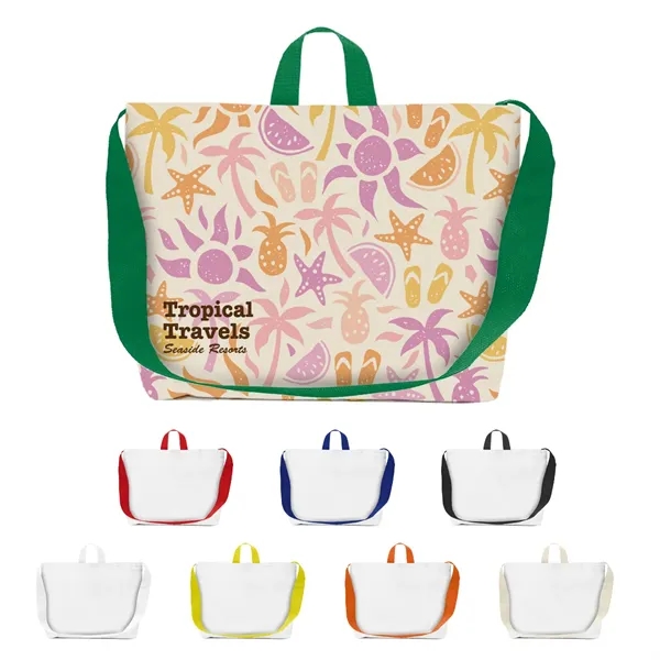 15" x 20" rPET conference tote bag with 13" handles and... from ASI 61125 Hit Promotional Products / Hit®
