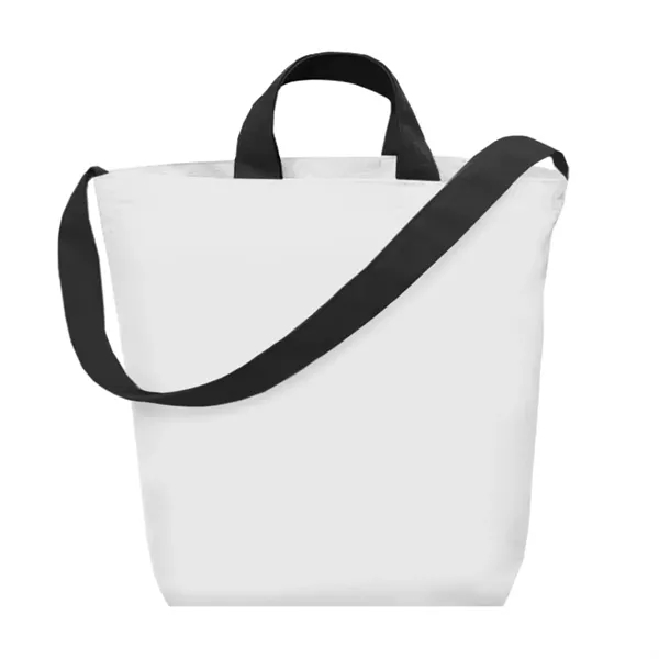 18" x 16" satchel tote bag with 13" handles and 39"... from ASI 61125 Hit Promotional Products / Hit®