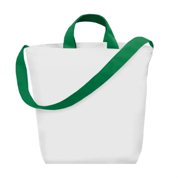 18" x 16" satchel tote bag with 13" handles and 39"... from ASI 61125 Hit Promotional Products / Hit®