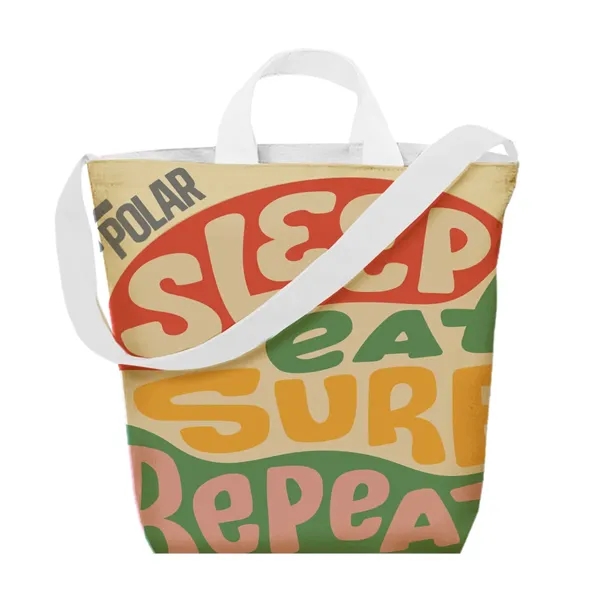 18" x 16" satchel tote bag with 13" handles and 39"... from ASI 61125 Hit Promotional Products / Hit®