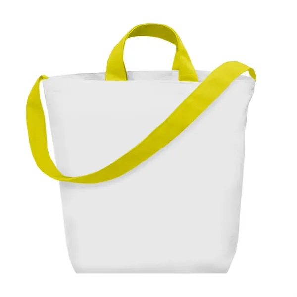 18" x 16" satchel tote bag with 13" handles and 39"... from ASI 61125 Hit Promotional Products / Hit®