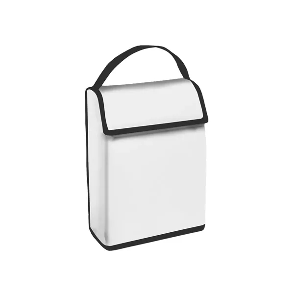 12-can capacity insulated lunch bag with silver foil lining, hook and... from ASI 61125 Hit Promotional Products / Hit®