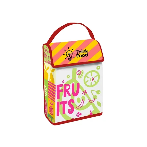 12-can capacity insulated lunch bag with silver foil lining, hook and... from ASI 61125 Hit Promotional Products / Hit®