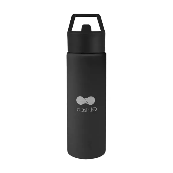 32 oz. single wall construction stainless steel bottle with screw-on, spill... from ASI 61125 Hit Promotional Products / Hit®