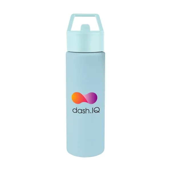 32 oz. single wall construction stainless steel bottle with screw-on, spill... from ASI 61125 Hit Promotional Products / Hit®